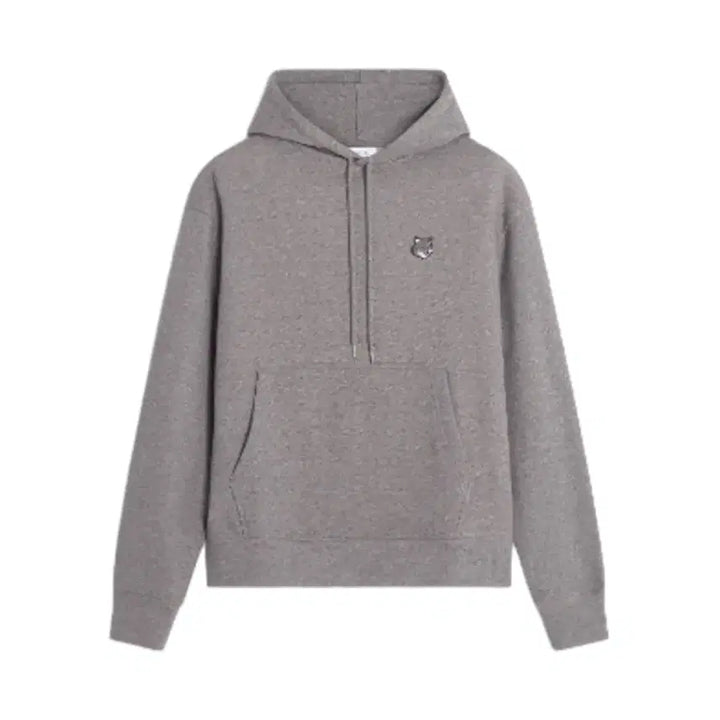 [BUNJANG] Maison Kitsune Grey Fox Hoodie / 메종키츠네 그레이폭스 후드티 블랙/그레이