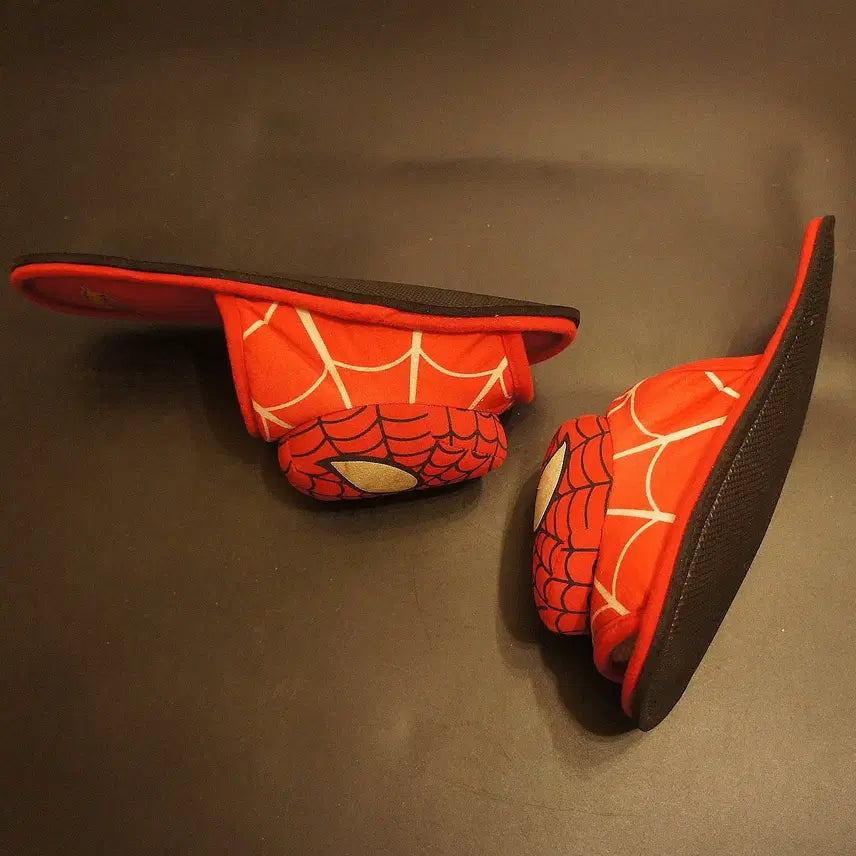 [BUNJANG] Spider-Man Slippers (Set of 3) / 3세트일괄 노랑.빨강스파이더맨슬리퍼 인테리어소품 카페소품 매장소품UU