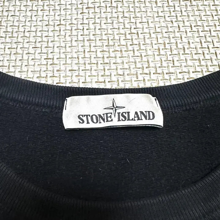 [BUNJANG] Stone Island Black Sweatshirt L / [L/당일배송] 스톤아일랜드 블랙 맨투맨