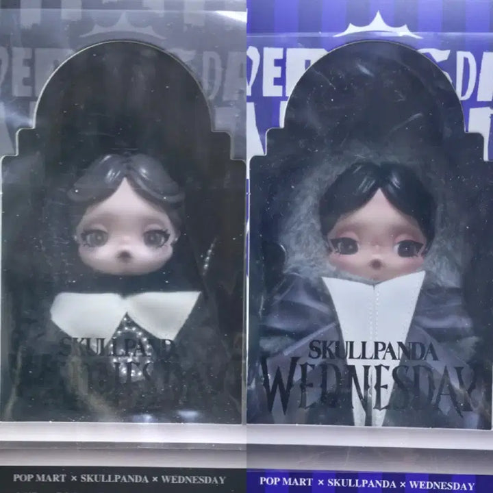 [SOLD OUT] [팝마트 정품/미개봉/운포18] 스컬판다 웬즈데이 클래식 + 일반 일괄