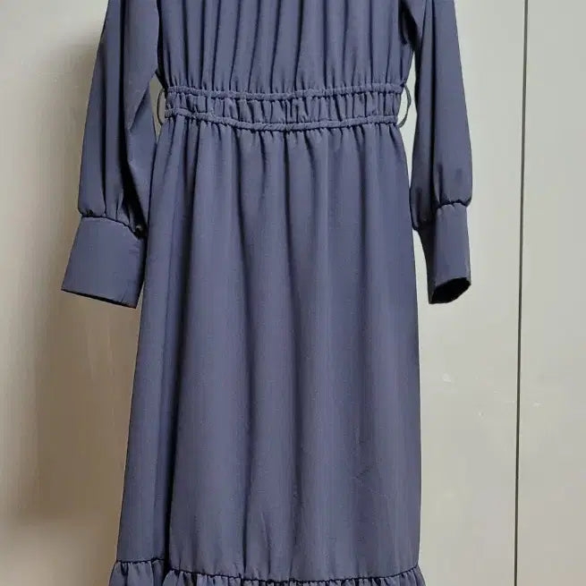 [BUNJANG] Modern Gray Chiffon Dress / 모던한 그레이 쉬폰 원피스 S 사이즈