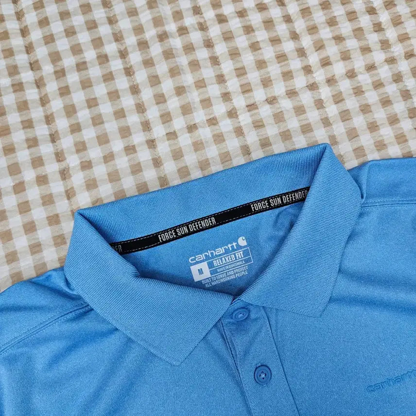 [BUNJANG] Carhartt Functional Short Sleeve Polo Shirt / 칼하트 기능성 반소매 카라티 남자100~105