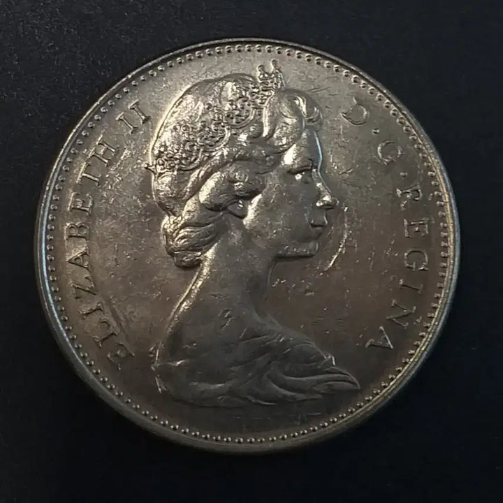 [BUNJANG] 1971 Canadian 5 Cent Coin / 1971년 캐나다 5센트 동전 w432