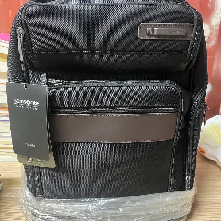 [SOLD OUT] 샘소나이트 콤비 백팩 블랙 새상품