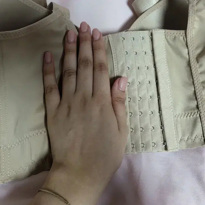 [BUNJANG] Beige Bra / 75E컵  /34E컵 8단 후크 베이지 브라