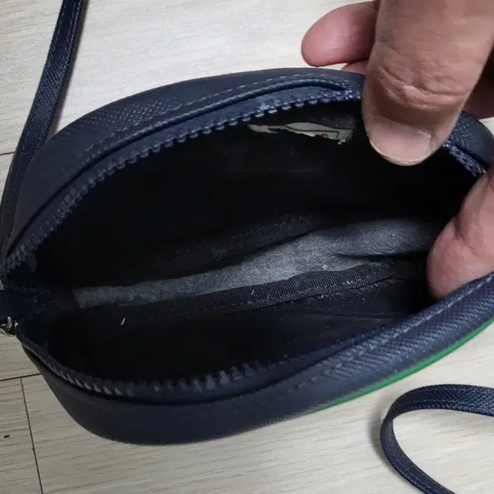 [BUNJANG] Lacoste Navy Crossbody Bag / 라코스테 네이비 크로스백 상태좋음