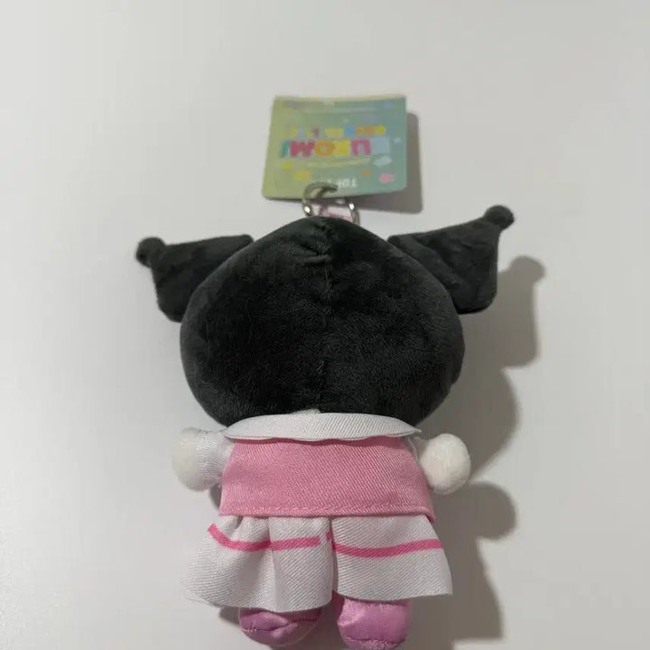 [BUNJANG] Sanrio Kuromi School Look Plush Keyring / 산리오 쿠로미 스쿨룩 인형 키링