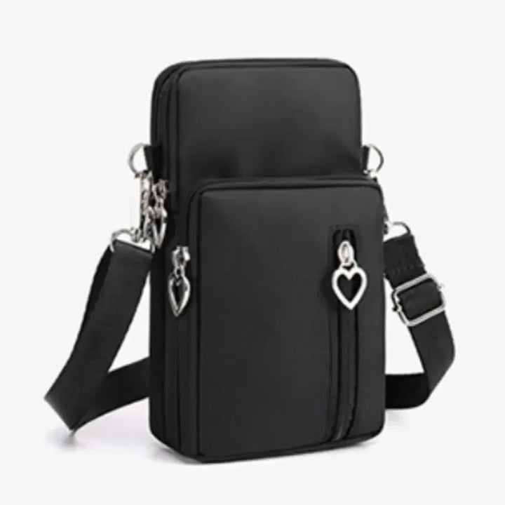 [BUNJANG] J5 Mini Crossbody Bag / J5 A급 가볍고 심플한 블랙 미니 크로스백 판매해요