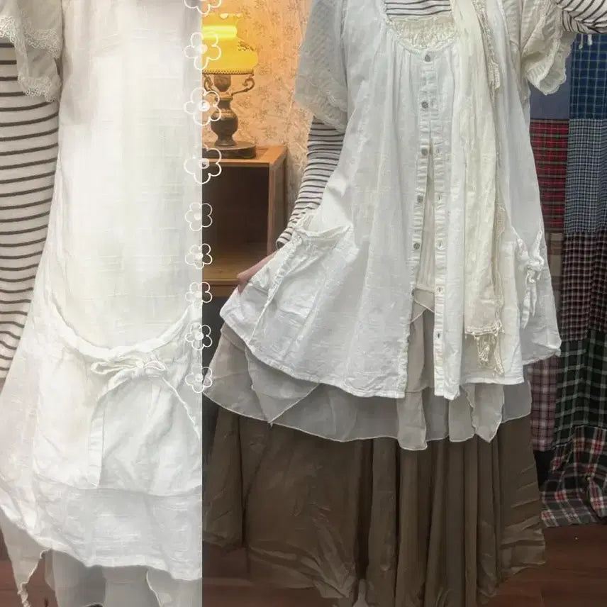 [BUNJANG] Koneko Vintage Sleeveless Dress / 코네코야빈티지 민소매 바선생 원피스