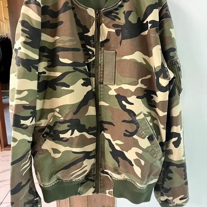 [BUNJANG] Blind Files Camo Woodland Jacket / 블라인드파일즈 2 카모 우드랜드 팝니다