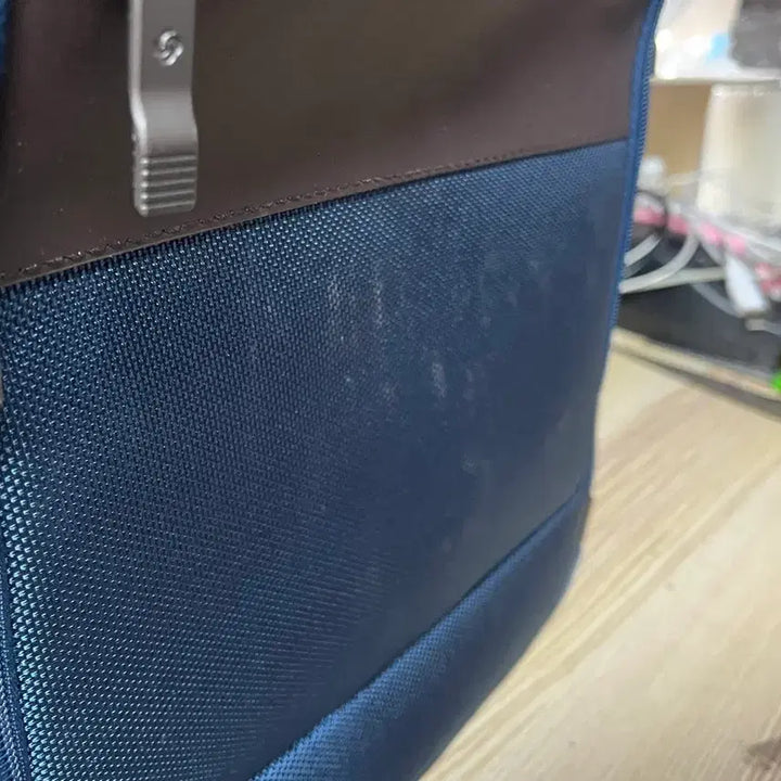 [BUNJANG] Samsonite Navy Backpack / 쌤소나이트 콤비 네이비 백팩