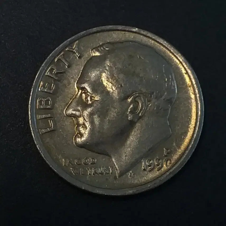 [BUNJANG] 1990 United States Dime Coin / 1990년 미국 다임 주화 w439