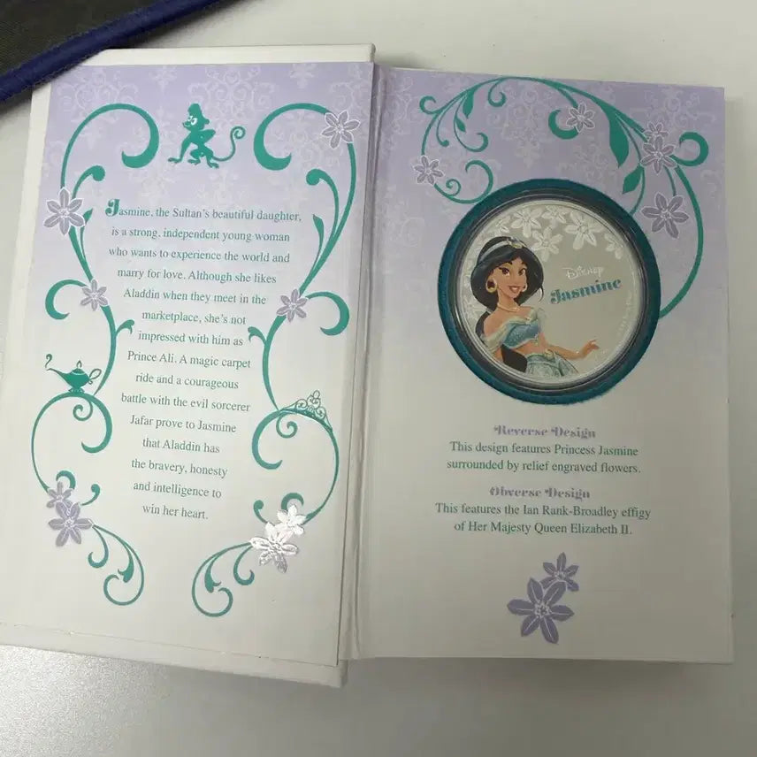 [BUNJANG] Disney Jasmine 1oz Silver Coin / 수집