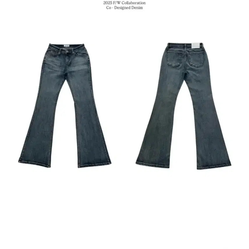 [BUNJANG] Obehix OOTJ Low Rise Bootcut Jeans / 오브히XOOTJ 로우라이즈 부츠컷