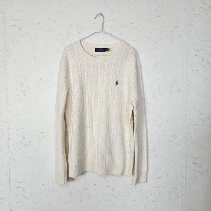 [BUNJANG] Polo Ralph Lauren Cable Knit Sweater / 폴로 랄프로렌 케이블니트 L