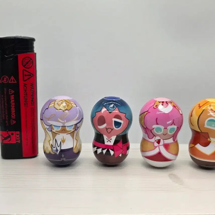 [SOLD OUT] 쿠키런 플리퍼즈 피규어 4개 일괄