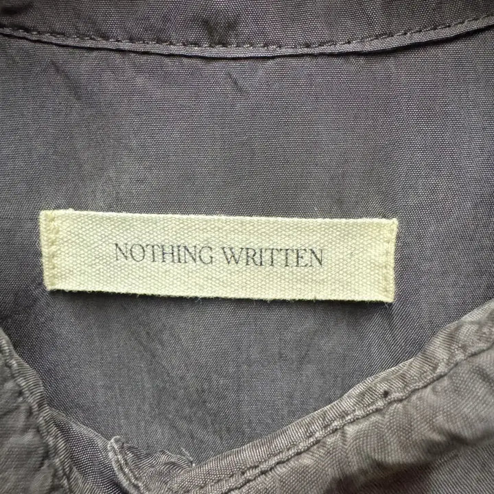 [BUNJANG] Nothing Written Shirt / 낫띵리튼 남방 셔츠