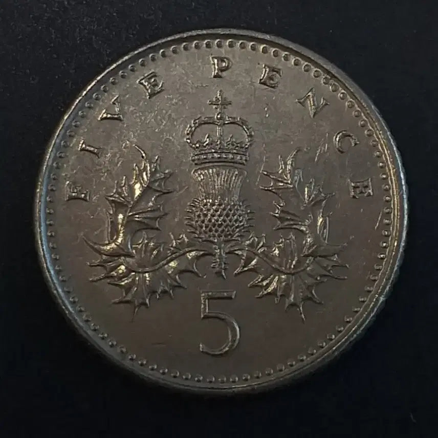 [BUNJANG] British 5 Pence Coin (1991) / 1991년 영국 5펜스 동전 w448