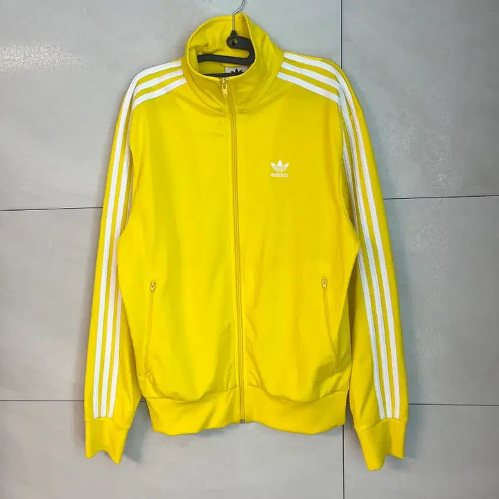 [BUNJANG] Adidas Firebird Yellow Jersey [XL] / 아디다스 파이어버드 져지 옐로우 [XL]