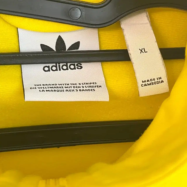 [BUNJANG] Adidas Firebird Yellow Jersey [XL] / 아디다스 파이어버드 져지 옐로우 [XL]