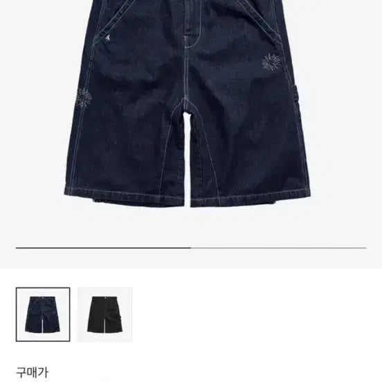 [SOLD OUT] 폴리테루 1/2 해머 팬츠 미드 인디고(3)