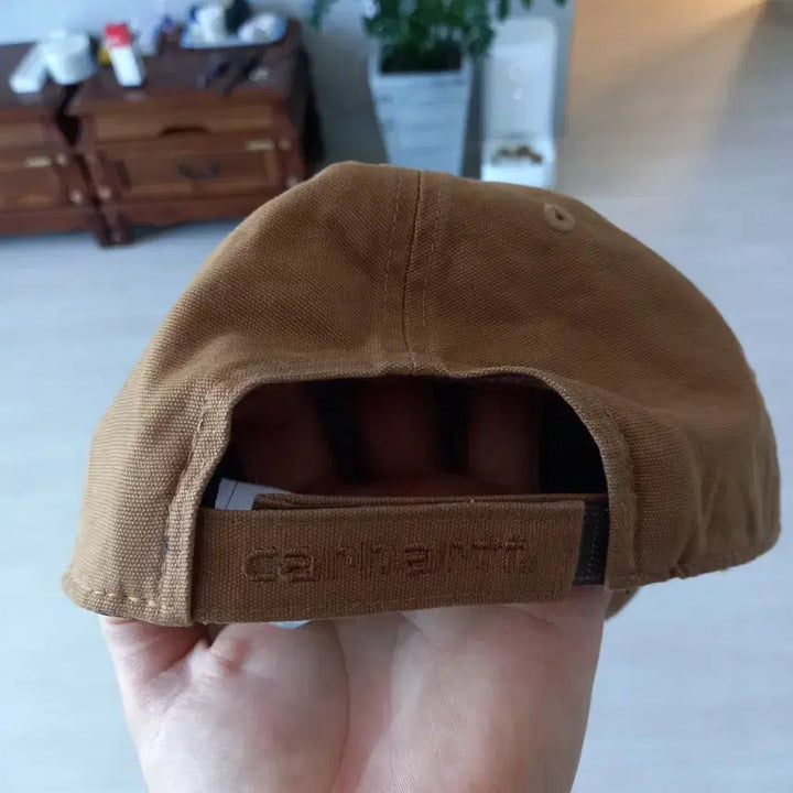 [BUNJANG] Carhartt Brown Ball Cap / 칼하트 브라운 볼캡