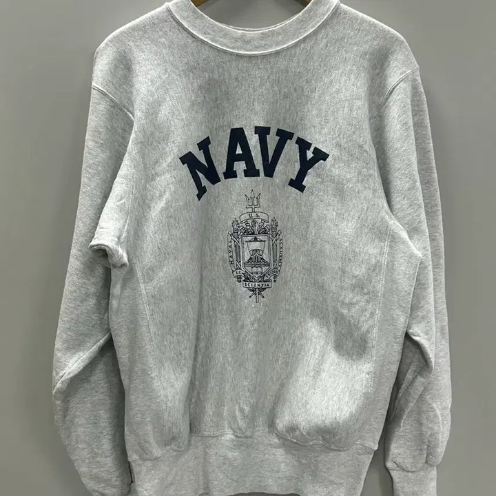 [BUNJANG] US Naval Academy Reverse Weave Sweatshirt / 90s us naval academy 리버스위브 스웻셔츠