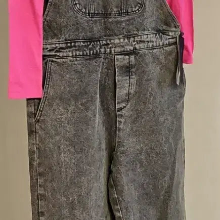 [BUNJANG] 66Girls Washed Denim Jumpsuit / 66GIRLS(M)(55~77실측참조)워싱 데님