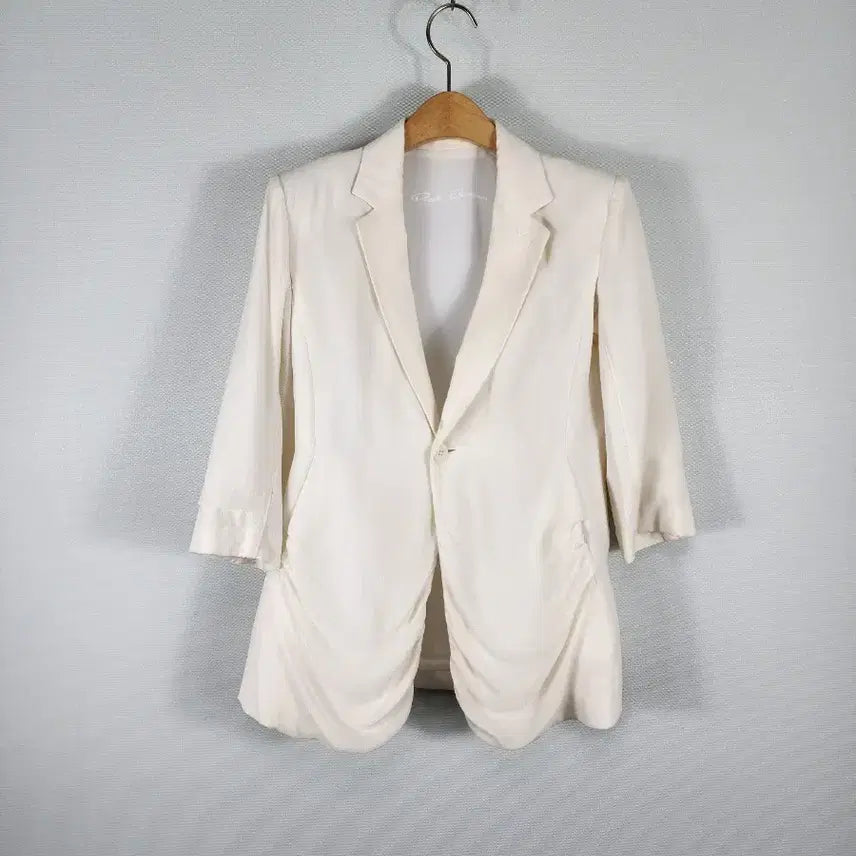 [BUNJANG] Rick Owens Silk 100% Drape Detail Jacket / 락오웬스 약300만원 실크100% 자켓