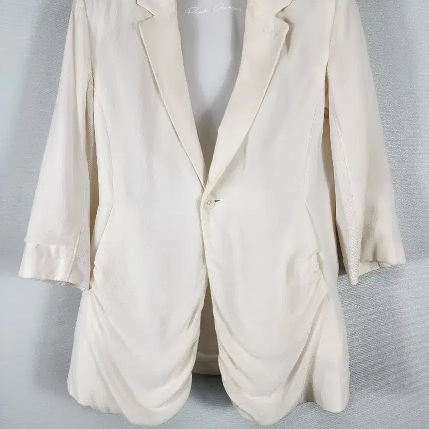 [BUNJANG] Rick Owens Silk 100% Drape Detail Jacket / 락오웬스 약300만원 실크100% 자켓