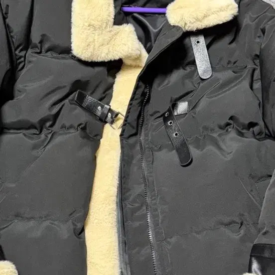 [BUNJANG] Generic Padded Mustang Jacket L / 패딩 무스탕 L