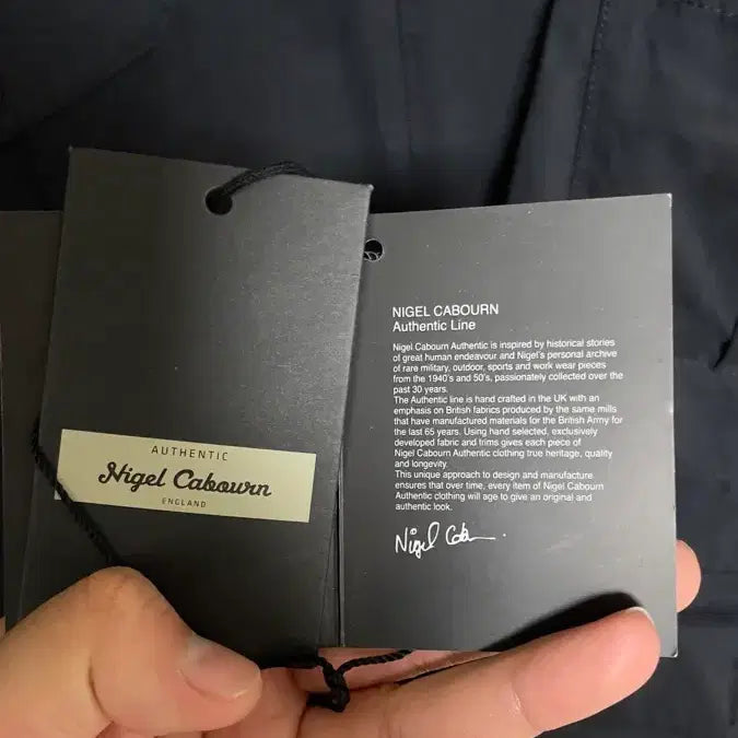 [BUNJANG] Nigel Cabourn Authentic Anorak Hooded Jacket / 나이젤카본 어센틱 아노락후드자켓