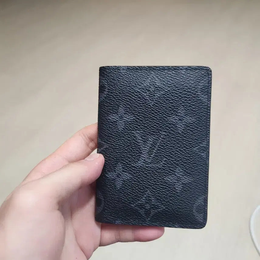 [BUNJANG] Louis Vuitton Pocket Organizer Monogram Eclipse Cardholder / 루이비통 포켓 오거나이저 모노그램 이클립스
