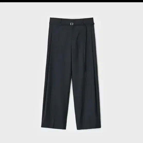 [BUNJANG] Bally Belted Deep Pleated Slacks - Charcoal / [32] 25SS 벨리에 벨티드 딥 플리츠 슬랙스 - 차콜