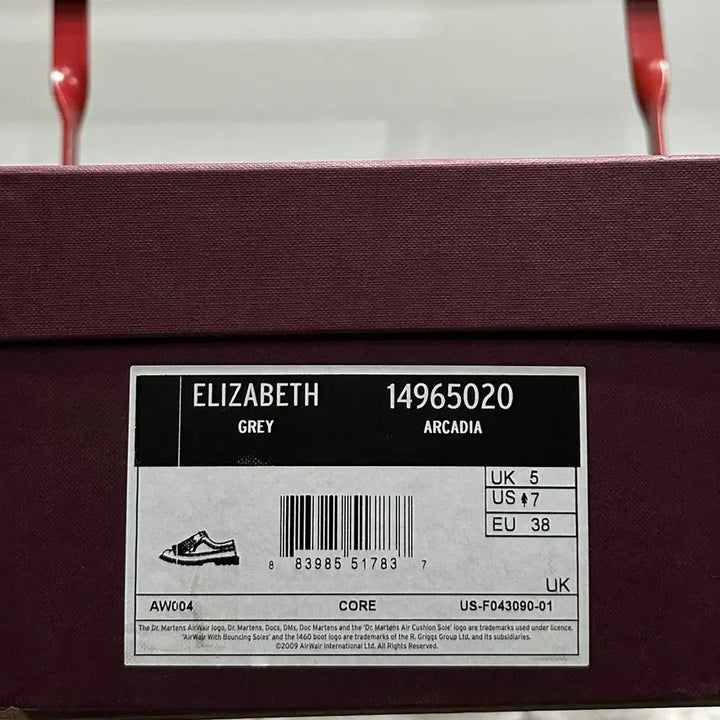 [BUNJANG] Dr. Martens Elizabeth Wingtip Loafers / UK5 240) 닥터마틴 로퍼 여성 여자 구두 엘리자베스 윙팁
