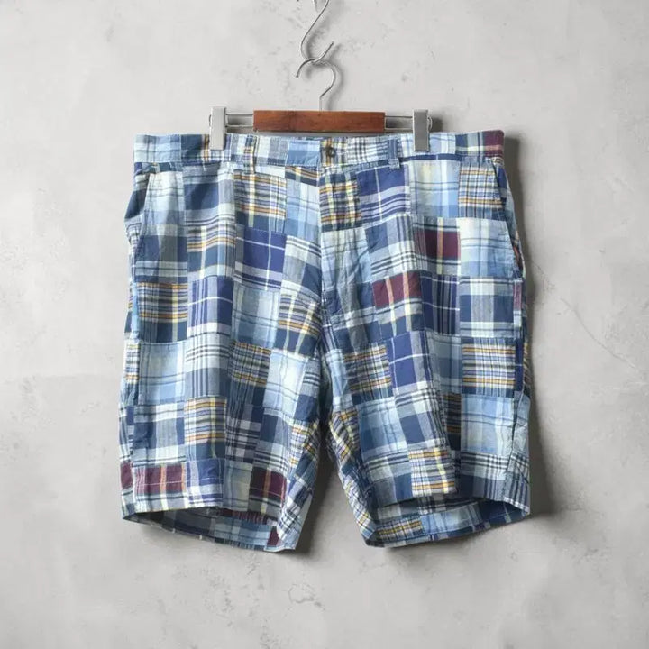 [BUNJANG] Polo Ralph Lauren Patch Shorts / 폴로 랄프로렌 패치 쇼츠 반바지 40 M0250