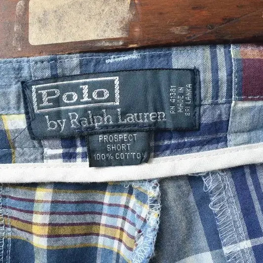 [BUNJANG] Polo Ralph Lauren Patch Shorts / 폴로 랄프로렌 패치 쇼츠 반바지 40 M0250
