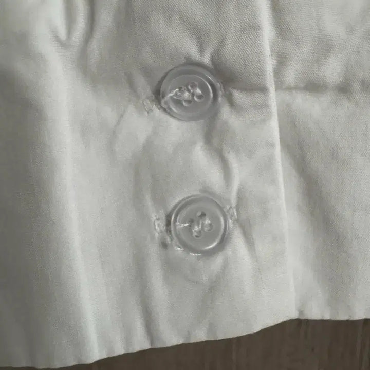 [BUNJANG] LAN White Lace Collar Cotton Blouse / LAN 화이트 레이스 카라 면 블라우스