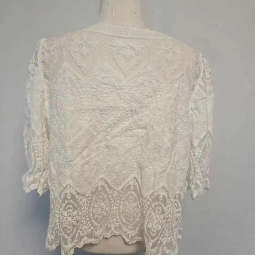 [SOLD OUT] (66)레이스 숏 가디건
