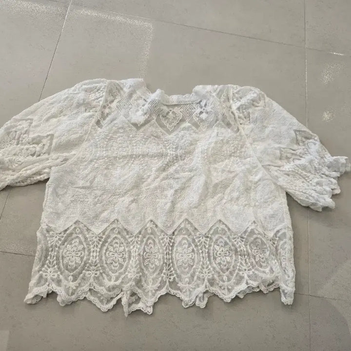 [SOLD OUT] (66)레이스 숏 가디건