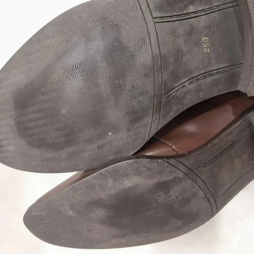 [BUNJANG] Richard KMG Brown Leather Shoes / 리처드 금강 브라운 남성 구두250