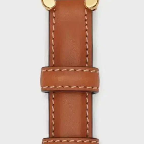 [BUNJANG] CELINE Small 18MM Triomphe Belt - Natural / **셀린느(CELINE)**의 스몰 18MM 트리옴프 벨트 - 내추럴