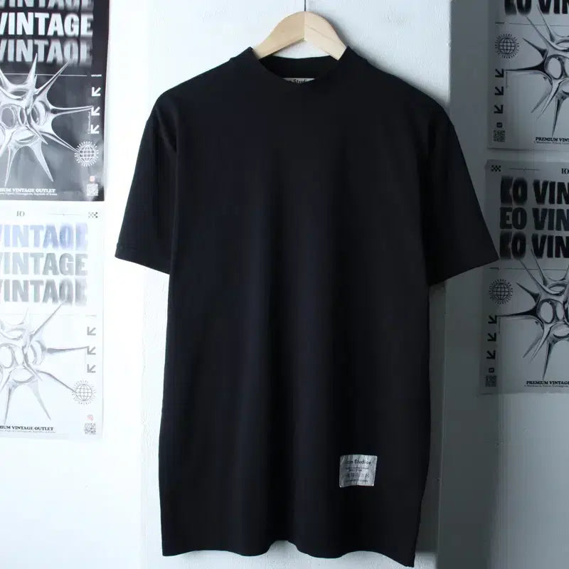 [BUNJANG] Acne Studios T-shirt Black / W(XS-M) 아크네스튜디오 반팔 티셔츠 블랙 무지 놈코어-1830F
