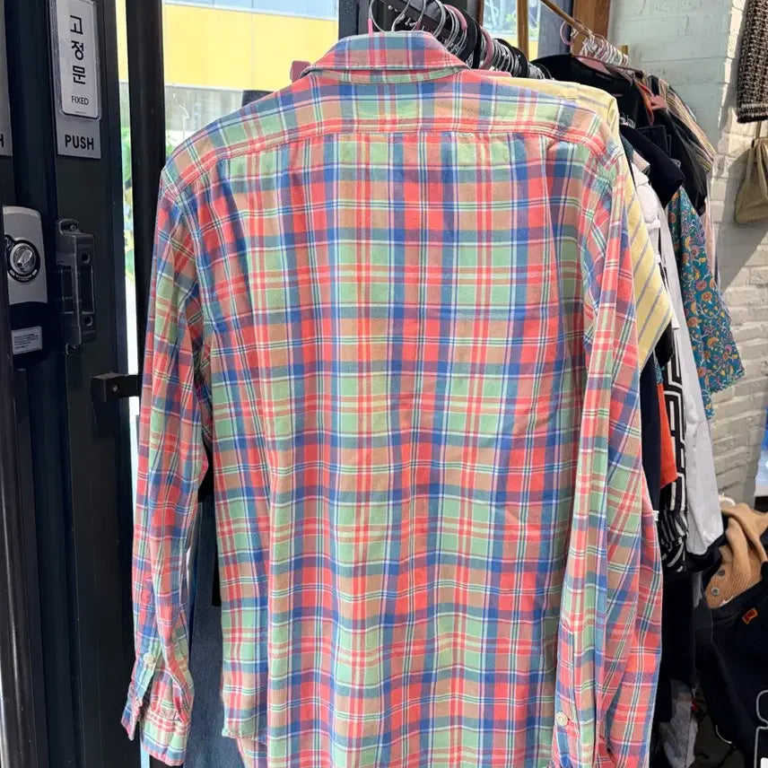 [BUNJANG] Polo Ralph Lauren Checkered Shirt / 폴로 랄프로렌 체크 셔츠