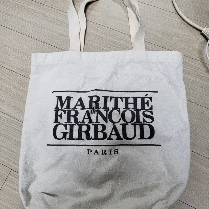 [BUNJANG] Marithe Francois Girbaud Ivory Eco-Bag / 마리떼 프랑소와 저버 에코백 아이보리 상태좋음