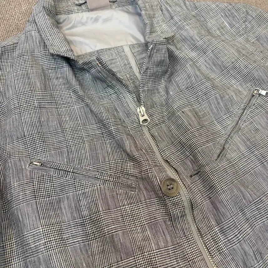 [BUNJANG] Gian Carlo Rossi Glen Check Jacket / Gian Carlo Rossi 지안 카를로 로시 글렌체크 자켓 S
