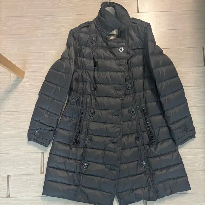 [BUNJANG] Burberry Padded Coat Dark Gray / 버버리 패딩 코트 진한그레이