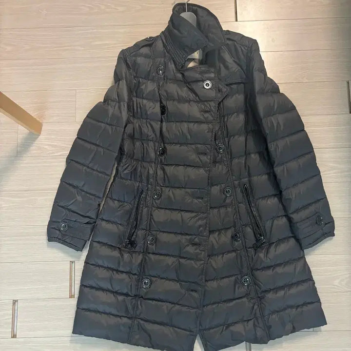 [BUNJANG] Burberry Padded Coat Dark Gray / 버버리 패딩 코트 진한그레이
