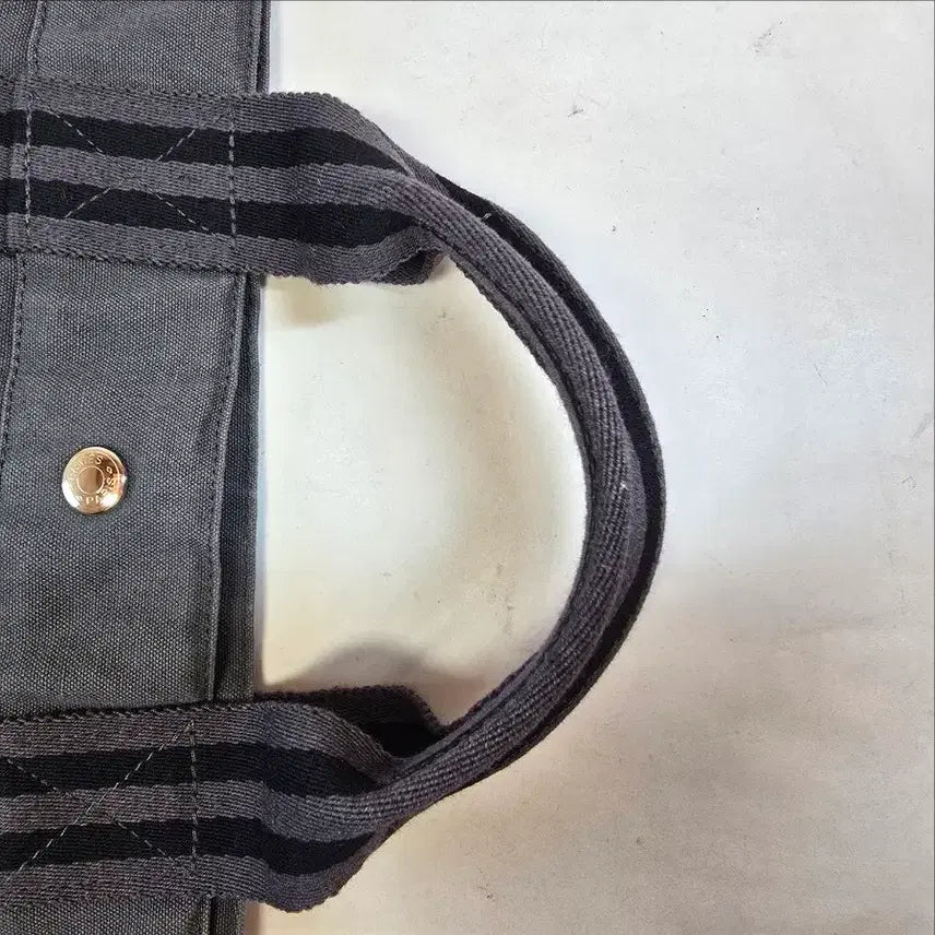 [BUNJANG] Hermes Fruit MM Gray + Black Line Tote Bag / 에르메스 후루토 MM 그레이+블랙라인 26124