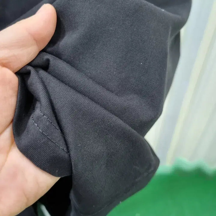 [BUNJANG] Black Bear Print T-shirt / 곰돌이 프린팅 검정색 반팔 티셔츠
